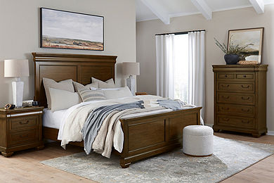 Havertys queen deals sleigh bed